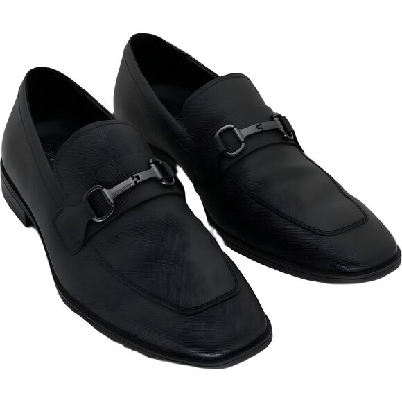 Calvin Klein Men's Malcome Loafer Slip-On Black Shoes Size 11.5M - Picture 4 of 6